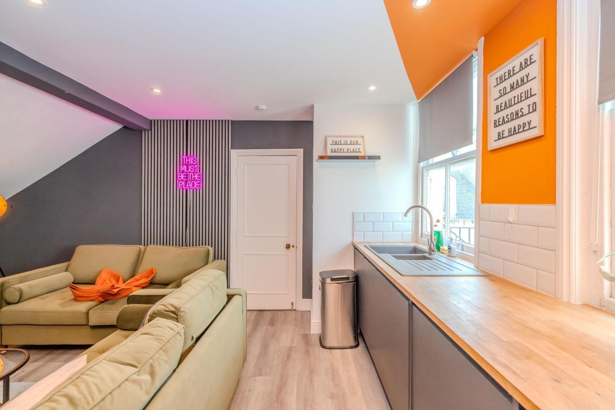 Luxe City Living L 2-Bedroom Flat With Free Parking Hove Exterior foto